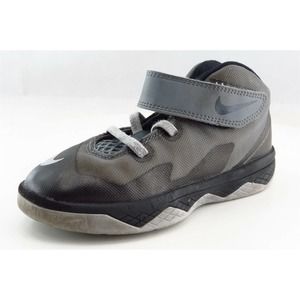 Nike Lebron James Gray Synthetic Athletic Toddler Boys Sz‎ 10